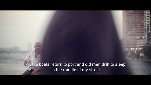 Video Reference: screenshot, sky, photo caption, font, girl, Person