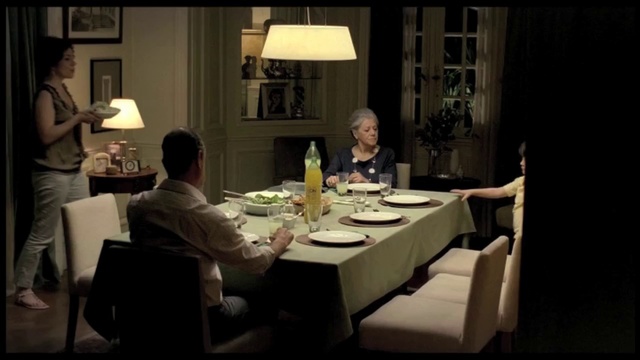 Video Reference: Restaurant, Dining room, Table, Furniture, Room, Conversation, Interior design, Lighting, Sitting, Meal