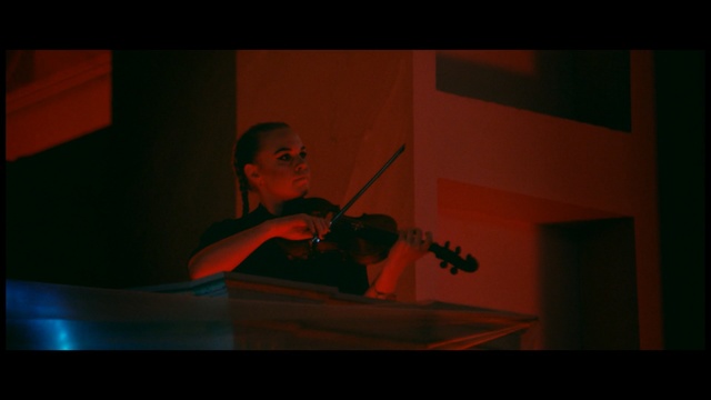 Video Reference: Music, Violin, Performance, Musician, Musical instrument accessory, String instrument, Fun, Darkness, Performance art, Room