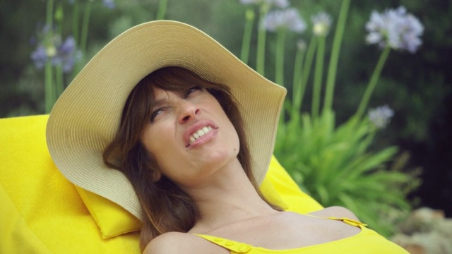 Video Reference: yellow, human hair color, beauty, nose, smile, sun hat, girl, black hair, happiness, summer