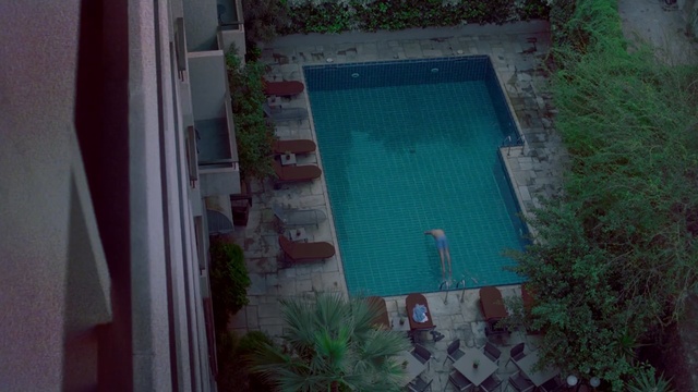 Video Reference: doormat, mat, old, grunge, texture, tile, floor cover, vintage, wall, Person