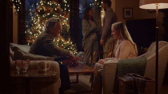 Video Reference: Christmas eve, Christmas, Event, Tree, Room, Holiday, Scene, Conversation, Screenshot, Interior design
