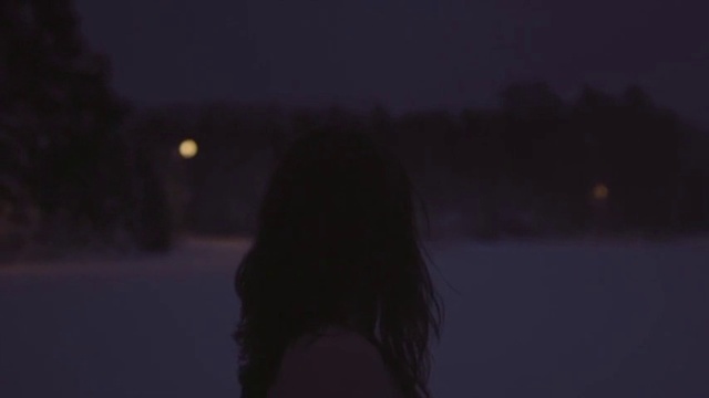 Video Reference: Hair, Sky, Black, Darkness, Atmospheric phenomenon, Light, Night, Purple, Atmosphere, Lighting