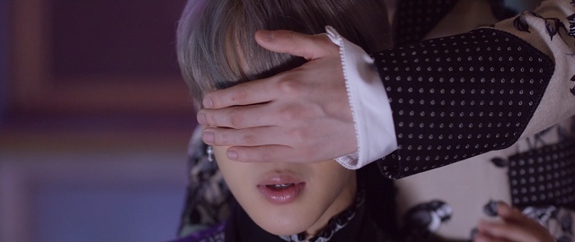 Video Reference: nose, girl, beauty, head, purple, hairstyle, human, fun, smile, ear