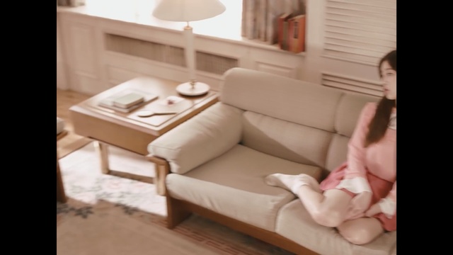 Video Reference: furniture, couch, product, living room, interior design, floor, chair, flooring, comfort, bed