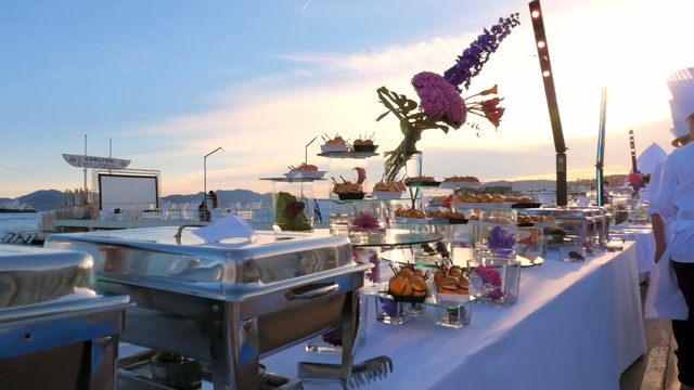 Video Reference: marina, boat, dock, resort, vacation, yacht, vehicle, deck, water