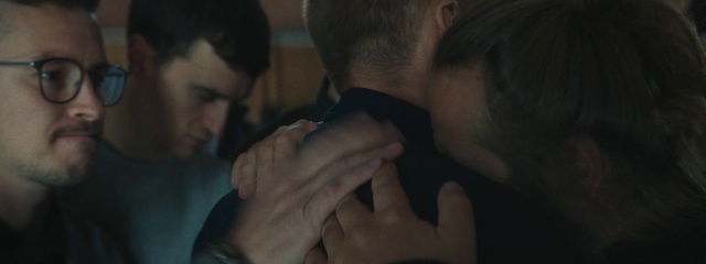 Video Reference: Nose, Scene, Forehead, Interaction, Cheek, Romance, Mouth, Human, Eye, Hand