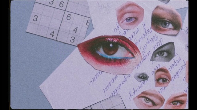 Video Reference: Face, Eye, Iris, Head, Eyebrow, Forehead, Organ, Nose, Pink, Cheek