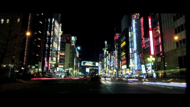 Video Reference: Metropolitan area, Night, Urban area, Metropolis, City, Downtown, Human settlement, Landmark, Light, Cityscape