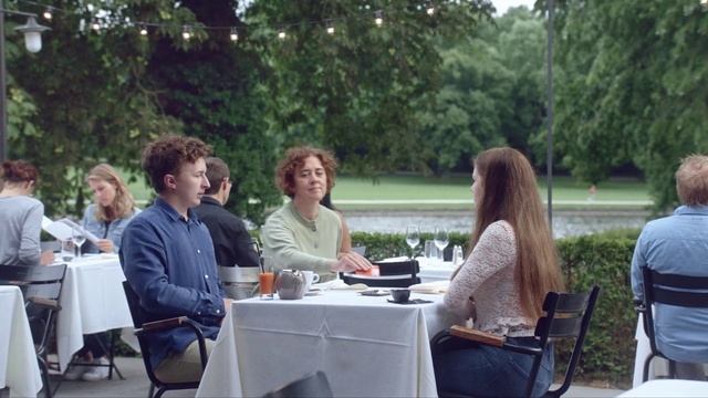 Video Reference: Event, Table, Recreation, Lunch, Leisure, Picnic, Conversation