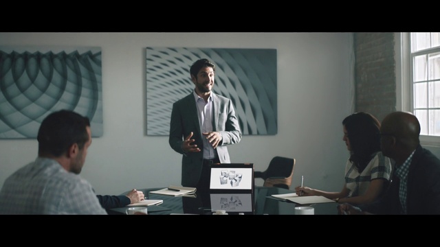 Video Reference: Job, Presentation, Adaptation, Conversation, Event, Room, White-collar worker, Training