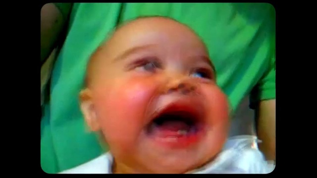 Video Reference: Child, Face, Baby, Nose, Cheek, Facial expression, Skin, Mouth, Smile, Head