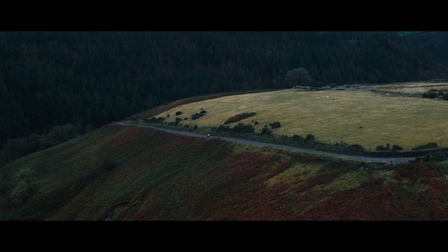 Video Reference: Nature, Hill, Sky, Highland, Tree, Plain, Field, Landscape, Road, Rural area