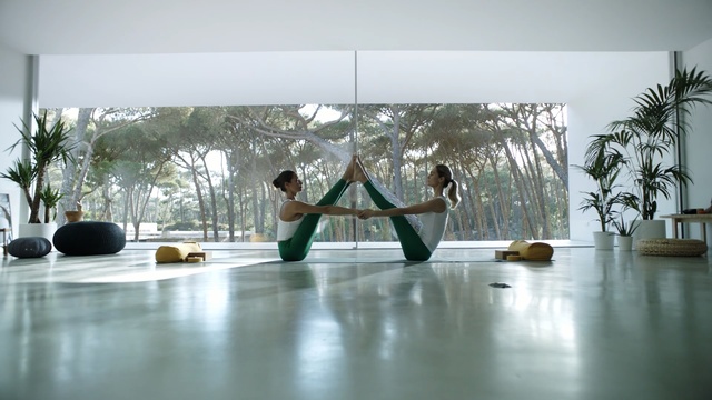 Video Reference: Physical fitness, Yoga, Floor, Room, Flooring, Interior design, Stretching, Pilates, Leisure