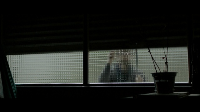 Video Reference: Black, Light, Window covering, Line, Window treatment, Architecture, Window, Interior design, Glass, Daylighting, Person