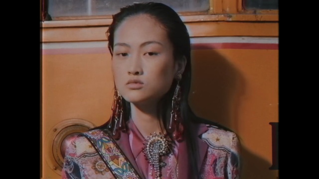 Video Reference: skin, beauty, human hair color, lady, nose, hairstyle, eyebrow, girl, cheek, fashion accessory, Person