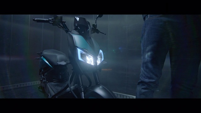 Video Reference: Automotive lighting, Headlamp, Light, Darkness, Vehicle, Automotive design, Scooter, Digital compositing, Fictional character, Automotive exterior