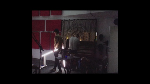 Video Reference: darkness, lighting, audio, technology, midnight, screenshot, space, sound, light fixture