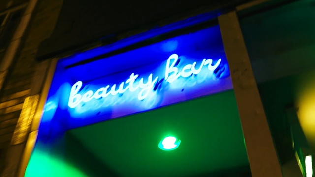 Video Reference: green, light, neon, display device, lighting, neon sign, technology, electronic signage, night, signage