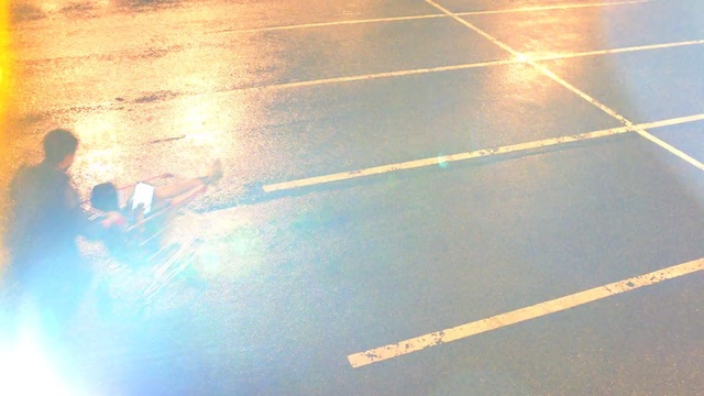 Video Reference: blue, sky, light, atmosphere, sunlight, floor, line, flooring, shadow, space