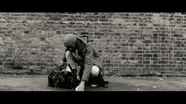 Video Reference: white, black, photograph, black and white, monochrome photography, photography, monochrome, human behavior, screenshot, darkness, Person