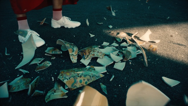 Video Reference: vertebrate, art, organism, fun, darkness, space, Person