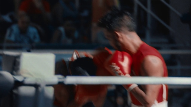 Video Reference: Boxing ring, Sports, Contact sport, Sport venue, Boxing, Striking combat sports, Combat sport, Professional boxing, Boxing glove, Boxing equipment