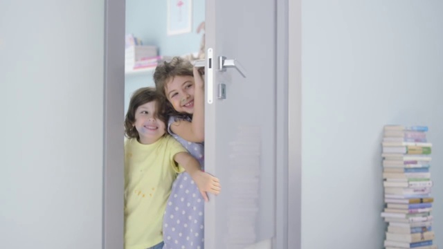 Video Reference: Room, Snapshot, Child, Standing, Door, Photography, Toddler, Daughter