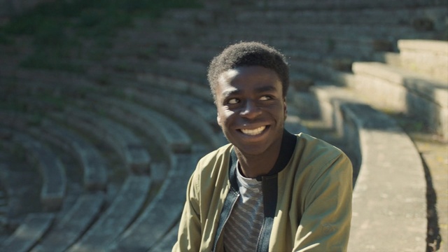 Video Reference: facial expression, person, emotion, smile, human, fun, temple, cool, girl, tree