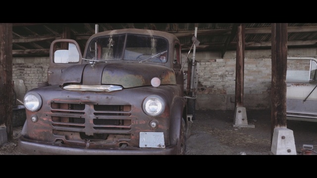 Video Reference: motor vehicle, car, vehicle, mode of transport, bumper, mid size car, vintage car, automotive exterior, classic car, truck