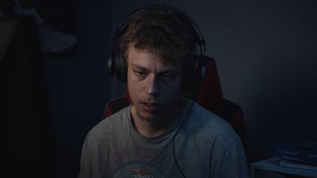 Video Reference: Face, Head, Cheek, Darkness, Chin, Human, Forehead, Eye, Fun, Mouth