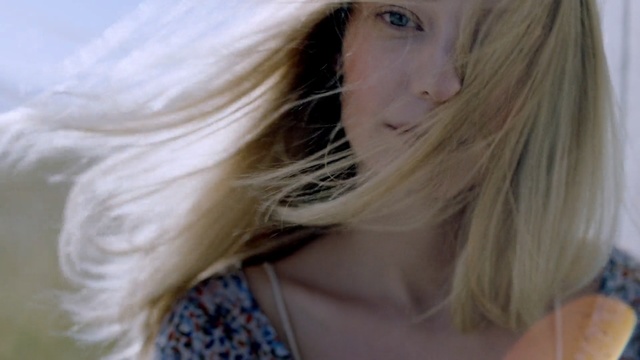Video Reference: blond, hair, face, portrait, attractive, pretty, model, fashion, sexy, skin, makeup, eyes, make, adult