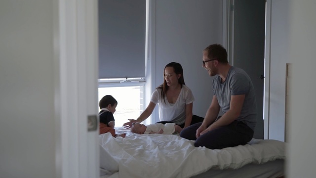 Video Reference: room, furniture, girl, house, product, window, fun, interior design, bed, Person