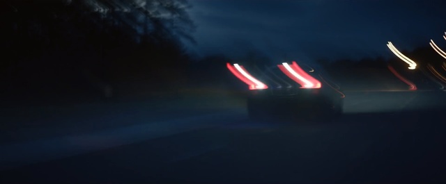 Video Reference: Sky, Light, Blue, Night, Darkness, Automotive lighting, Lighting, Mode of transport, Atmosphere, Midnight