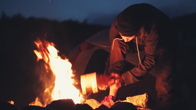 Video Reference: Fire, Heat, Campfire, Flame, Bonfire, Event