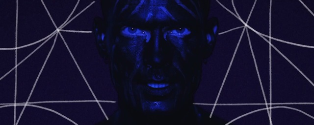 Video Reference: darkness, spider web, organism, line, organ, computer wallpaper, electricity, electric blue, space, graphics, Person