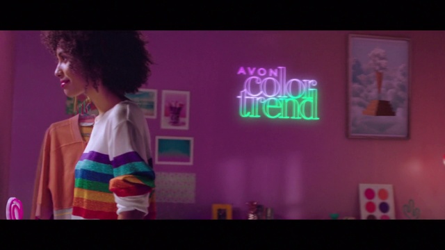 Video Reference: Pink, Violet, Purple, Light, Text, Magenta, Design, Neon, Font, Graphic design, Person