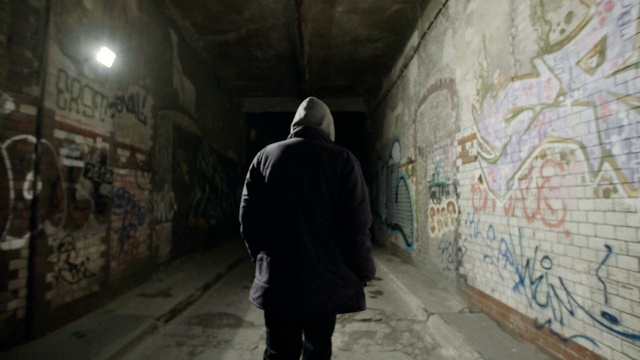 Video Reference: Tunnel, Wall, Art, Infrastructure, Alley, Darkness, Street, Visual arts, Photography, Temple