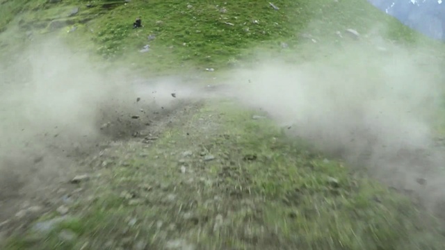 Video Reference: Nature, Atmospheric phenomenon, Green, Water, Grass, Dust, Geological phenomenon, Landscape, Plant, Smoke
