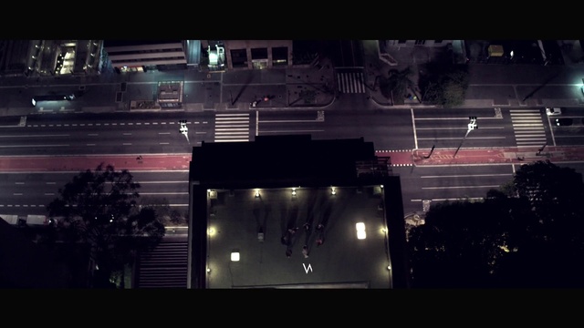 Video Reference: Darkness, Night, Line, Sky, Architecture, Midnight, Screenshot, Photography, Digital compositing, Space