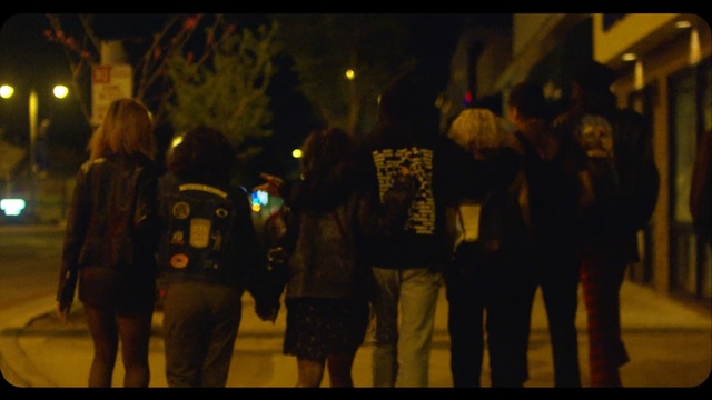 Video Reference: night, darkness, crowd, light, snapshot, evening, lighting, event, fun, midnight