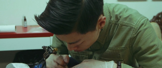 Video Reference: hairstyle, girl, black hair, ear, neck