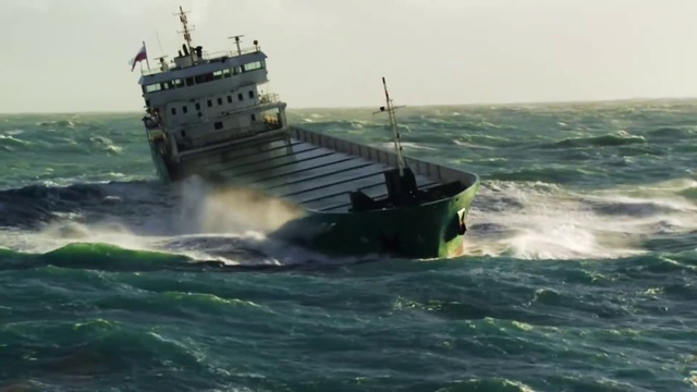 Video Reference: Vehicle, Boat, Watercraft, Wave, Ship, Sea, Platform supply vessel, Cargo ship, Wind wave, Landing craft