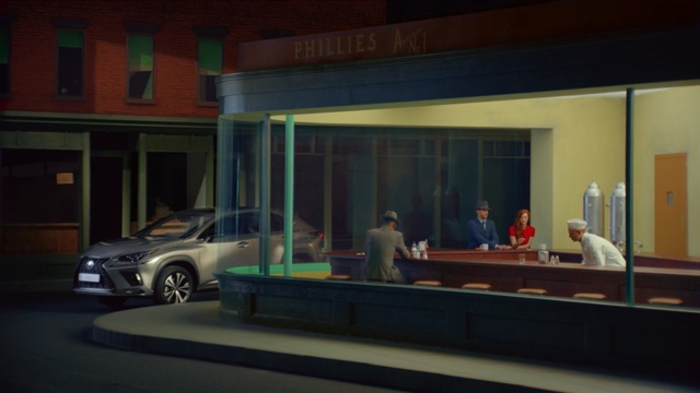 Video Reference: car, window, night, vehicle, house