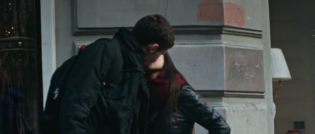 Video Reference: Jacket, Leather, Leather jacket, Textile, Top, Fictional character, Black hair, Person