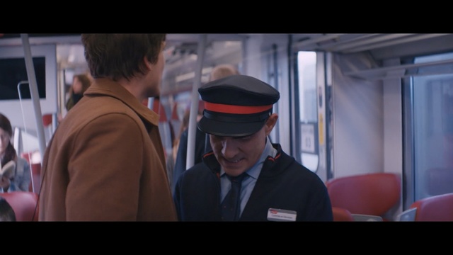 Video Reference: Human, Headgear, Conversation, Uniform, Screenshot, Street, Gentleman, Official, White-collar worker