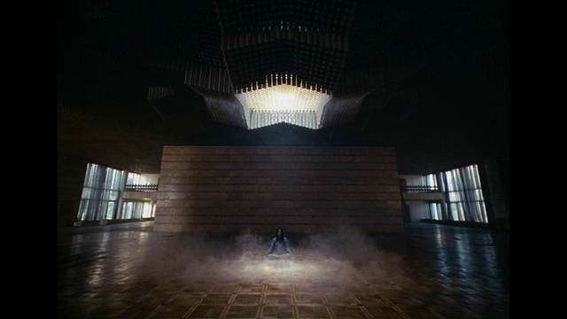 Video Reference: Light, Architecture, Lighting, Darkness, Room, Building, Space, Symmetry, Night, Floor