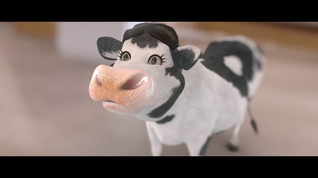Video Reference: Animated cartoon, Animation, Bovine, Snout, Nose, Cow-goat family, Cartoon, Toy, Sheep, Sheep