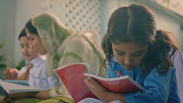 Video Reference: Child, Reading, Learning, Homework, Adaptation, Room, Education, Student, Person