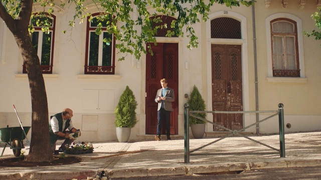 Video Reference: Courtyard, Building, Architecture, Facade, House, Door